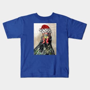 Bindin, Santa Chicken Kids T-Shirt